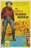 The Badge of Marshal Brennan (1957) posters and prints