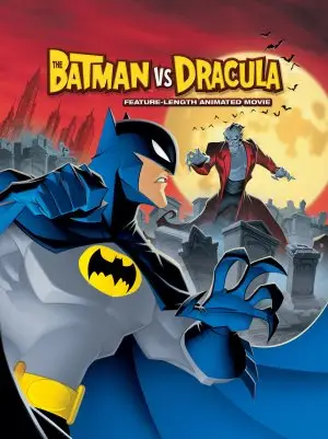 The Batman vs Dracula: The Animated Movie (2005) Men's Colored T-Shirt - idPoster.com