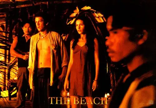 The Beach (2000) Drawstring Backpack - idPoster.com