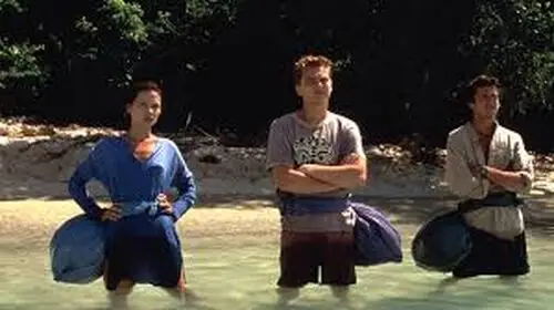 The Beach (2000) Men's Colored  Long Sleeve T-Shirt - idPoster.com