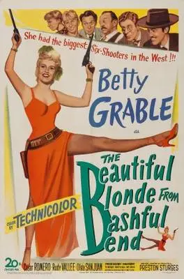 The Beautiful Blonde from Bashful Bend (1949) Men's Colored  Long Sleeve T-Shirt - idPoster.com