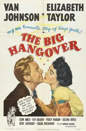 The Big Hangover (1950) Men's Colored T-Shirt - idPoster.com