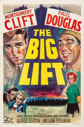 The Big Lift (1950) Men's Colored Hoodie - idPoster.com