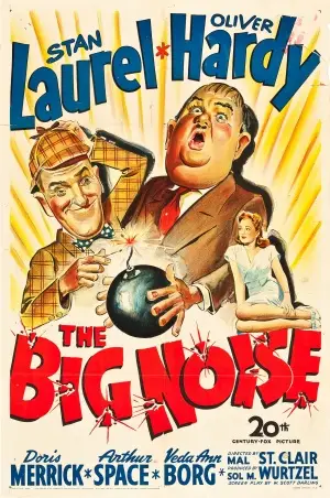 The Big Noise (1944) Men's Colored T-Shirt - idPoster.com