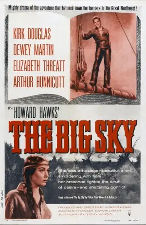 The Big Sky (1952) Men's Colored Hoodie - idPoster.com