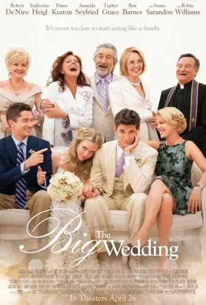 The Big Wedding (2012) White T-Shirt - idPoster.com