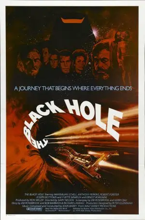 The Black Hole (1979) White T-Shirt - idPoster.com