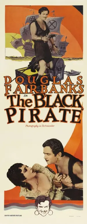 The Black Pirate (1926) Women's Colored Hoodie - idPoster.com