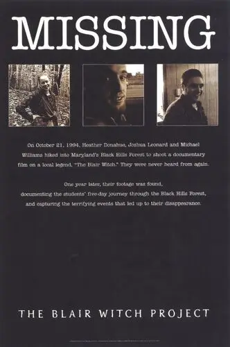 The Blair Witch Project (1999) Wall Poster picture 539055