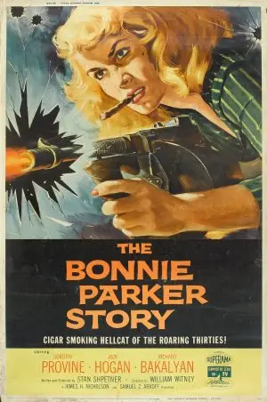 The Bonnie Parker Story (1958) Men's Colored T-Shirt - idPoster.com