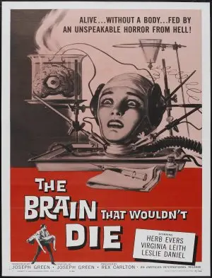 The Brain That Wouldn't Die (1962) Men's Colored  Long Sleeve T-Shirt - idPoster.com