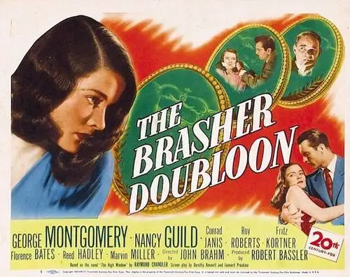 The Brasher Doubloon (1947) Baseball Cap - idPoster.com