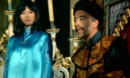 The Brides of Fu Manchu (1966) Women's Colored  Long Sleeve T-Shirt - idPoster.com