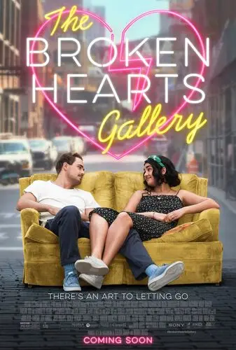 The Broken Hearts Gallery (2020) Drawstring Backpack - idPoster.com