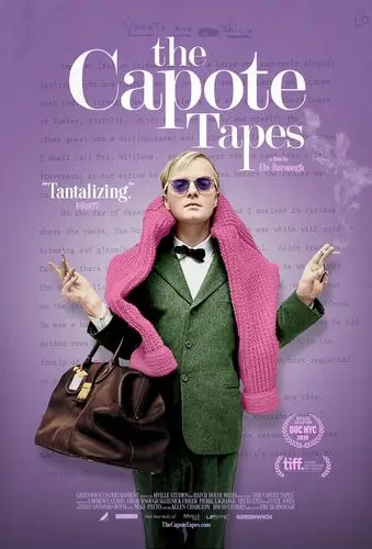 The Capote Tapes (2021) Men's Colored  Long Sleeve T-Shirt - idPoster.com