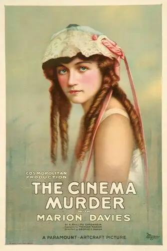 The Cinema Murder (1919) Women's Colored Tank-Top - idPoster.com