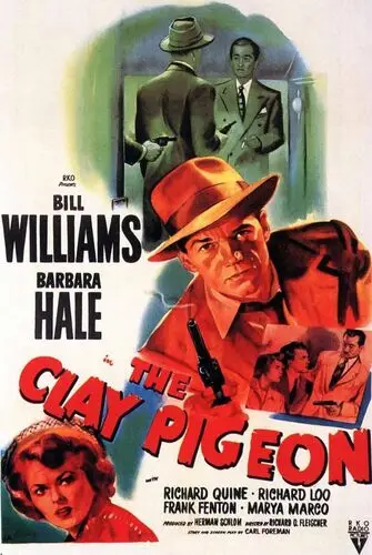 The Clay Pigeon (1949) Men's Colored  Long Sleeve T-Shirt - idPoster.com