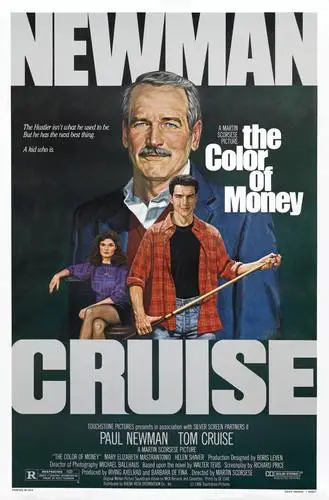 The Color of Money (1986) Men's Colored  Long Sleeve T-Shirt - idPoster.com