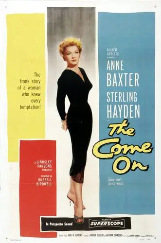 The Come On (1956) Women's Colored T-Shirt - idPoster.com