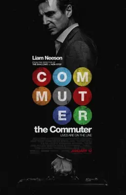 The Commuter (2018) White T-Shirt - idPoster.com