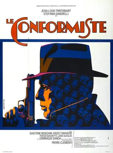 The Conformist (1970) Women's Colored T-Shirt - idPoster.com