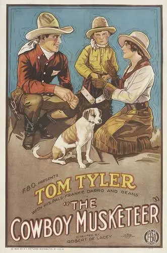The Cowboy Musketeer (1925) White Tank-Top - idPoster.com