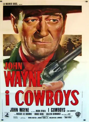 The Cowboys (1972) White Tank-Top - idPoster.com