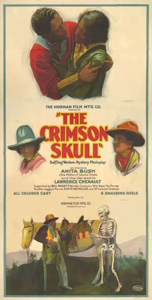 The Crimson Skull (1921) Drawstring Backpack - idPoster.com