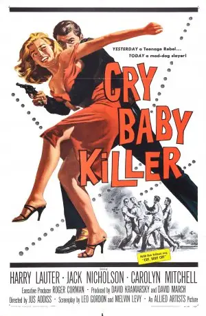 The Cry Baby Killer (1958) Drawstring Backpack - idPoster.com