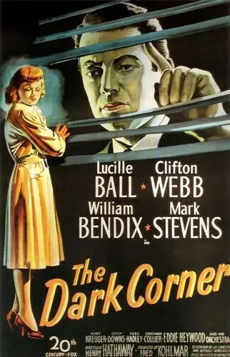 The Dark Corner (1946) Men's Colored Hoodie - idPoster.com