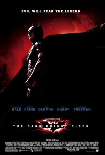 The Dark Knight Rises (2012) White T-Shirt - idPoster.com