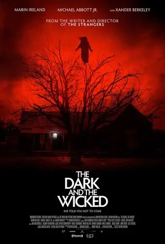 The Dark and the Wicked (2020) White Tank-Top - idPoster.com