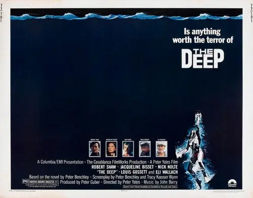 The Deep (1977) Women's Colored  Long Sleeve T-Shirt - idPoster.com