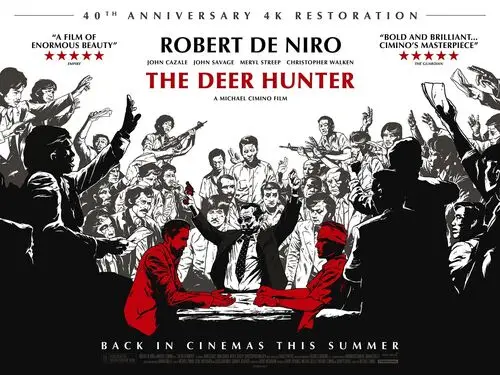 The Deer Hunter (1978) Men's Colored  Long Sleeve T-Shirt - idPoster.com