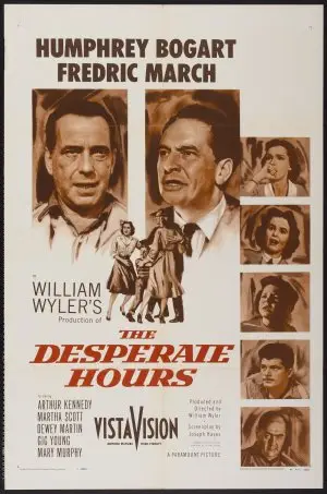 The Desperate Hours (1955) Women's Colored T-Shirt - idPoster.com