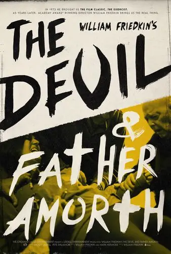 The Devil and Father Amorth (2018) White T-Shirt - idPoster.com