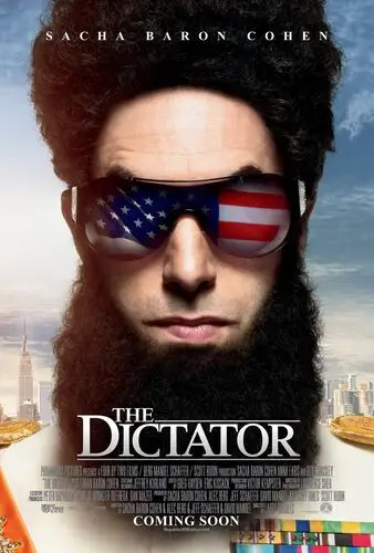 The Dictator (2012) White T-Shirt - idPoster.com