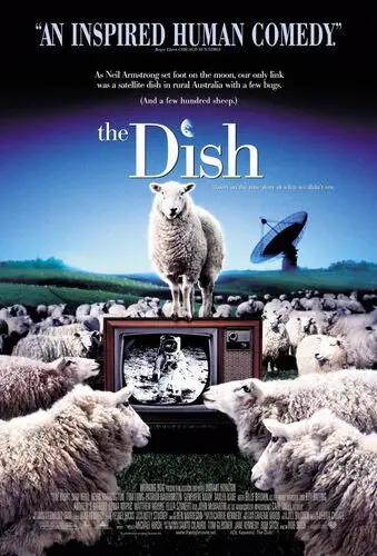 The Dish (2001) White Tank-Top - idPoster.com