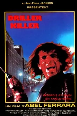 The Driller Killer (1979) Women's Colored  Long Sleeve T-Shirt - idPoster.com