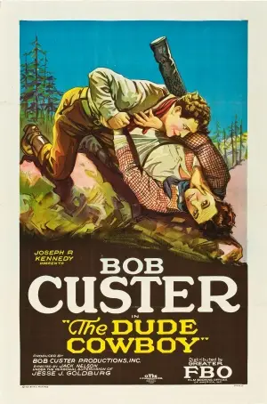 The Dude Cowboy (1926) Men's Colored Hoodie - idPoster.com