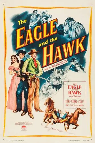 The Eagle and the Hawk (1950) Women's Colored Tank-Top - idPoster.com