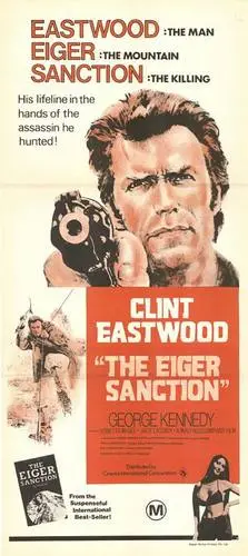The Eiger Sanction (1975) Men's Colored  Long Sleeve T-Shirt - idPoster.com
