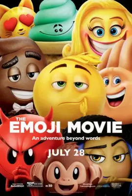 The Emoji Movie (2017) White T-Shirt - idPoster.com