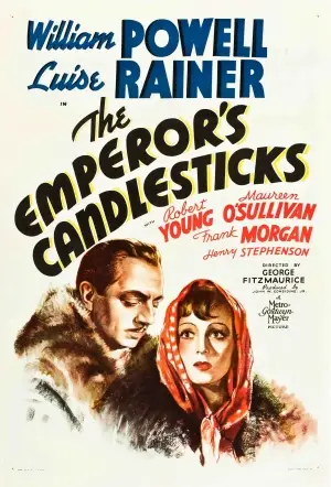 The Emperor's Candlesticks (1937) Drawstring Backpack - idPoster.com