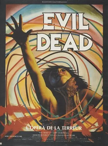 The Evil Dead (1981) Women's Colored T-Shirt - idPoster.com