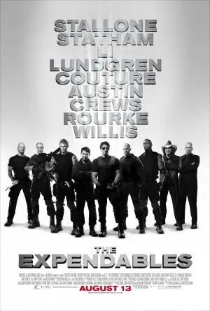 The Expendables (2010) White T-Shirt - idPoster.com