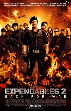 The Expendables 2 (2012) Women's Colored Hoodie - idPoster.com
