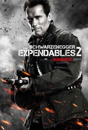 The Expendables 2 (2012) Women's Colored  Long Sleeve T-Shirt - idPoster.com