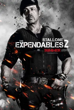 The Expendables 2 (2012) Men's Colored T-Shirt - idPoster.com