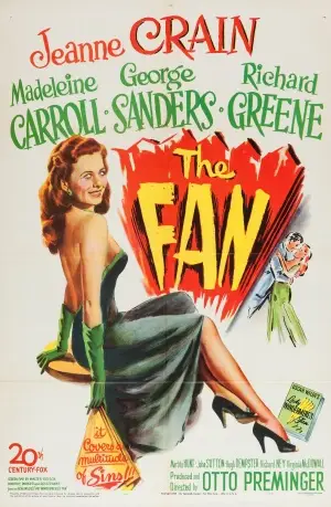 The Fan (1949) Women's Colored T-Shirt - idPoster.com